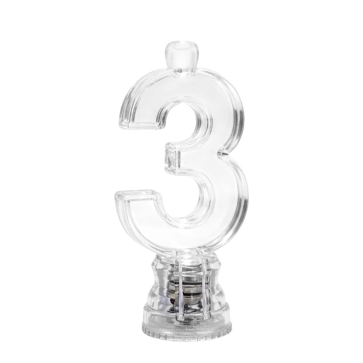 Transparent Candle No. 3