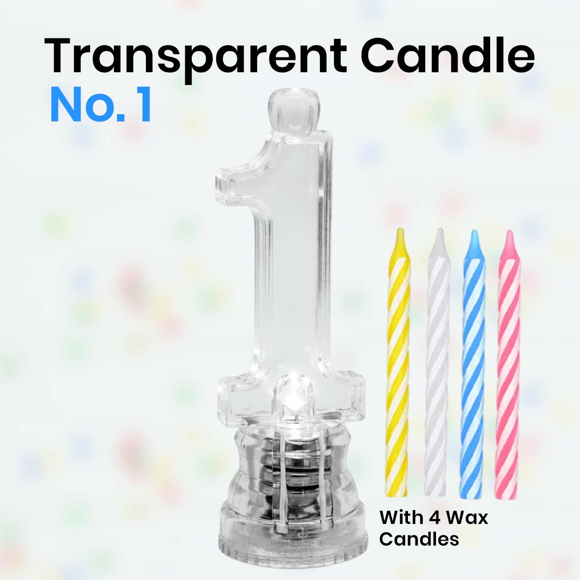 Transparent Candle No. 1