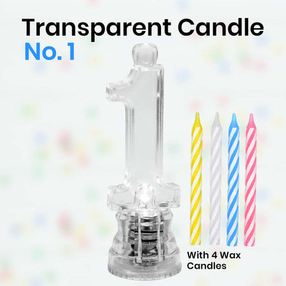 Transparent Candle No. 1