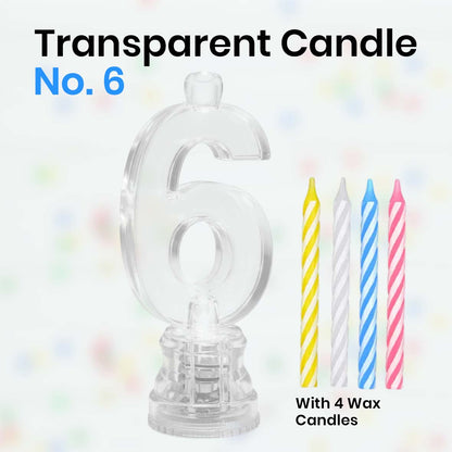 Transparent Candle No. 6