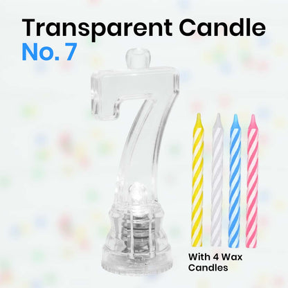 Transparent Candle No. 7
