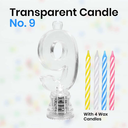 Transparent Candle No. 9