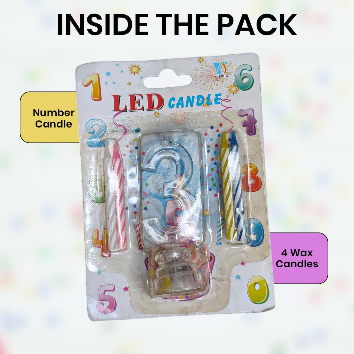 Transparent Candle No. 3