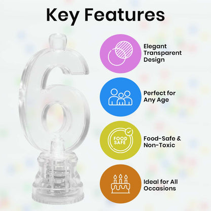 Transparent Candle No. 6