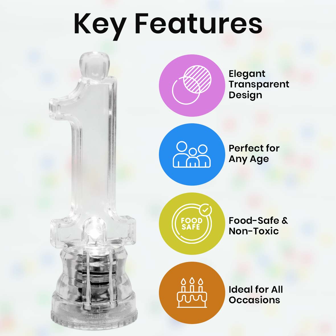 Transparent Candle No. 1