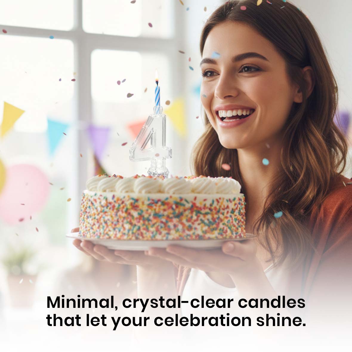 Transparent Candle No. 4