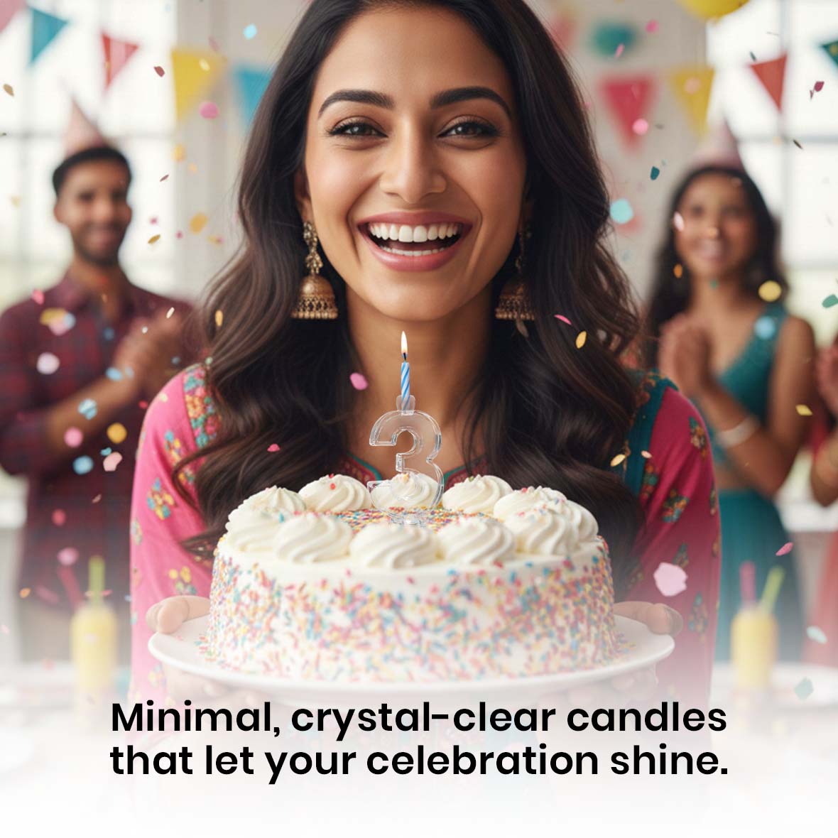 Transparent Candle No. 3