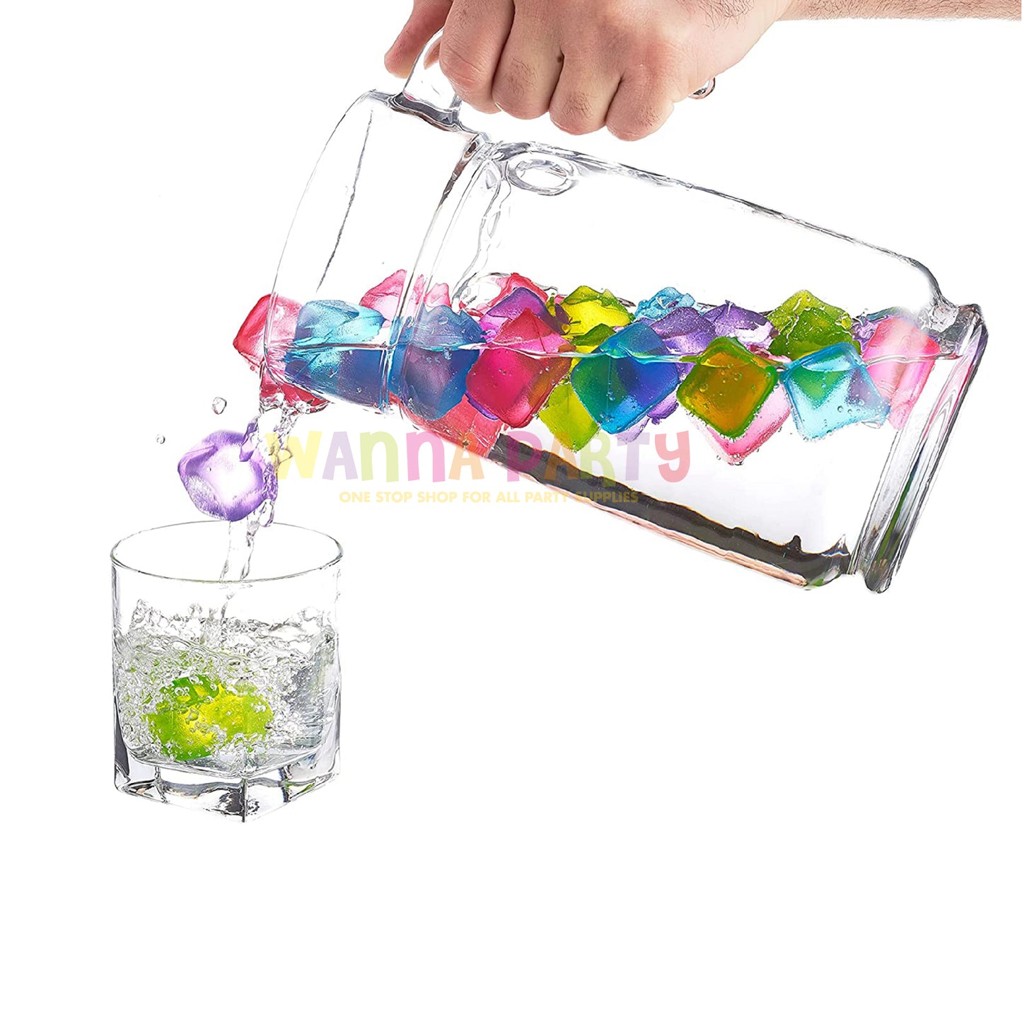 Artificial Reusable Ice Cubes - 10PC