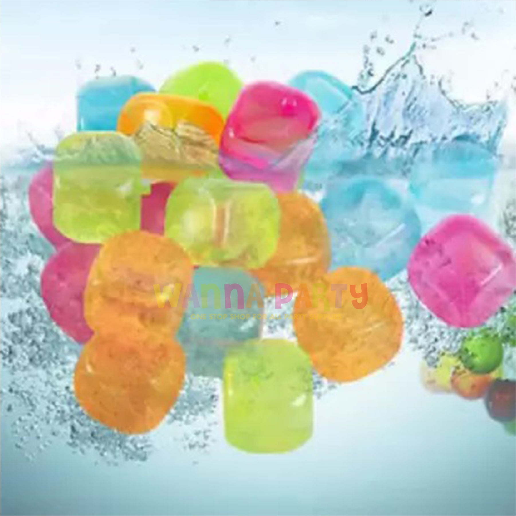 Artificial Reusable Ice Cubes - 10PC