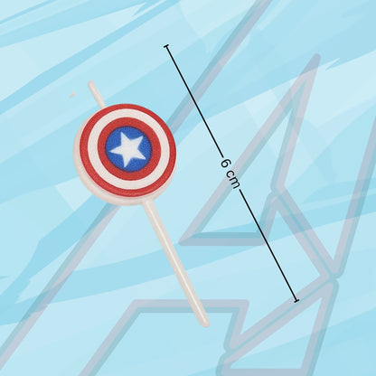 Avenger Theme Birthday Candle - 5PC
