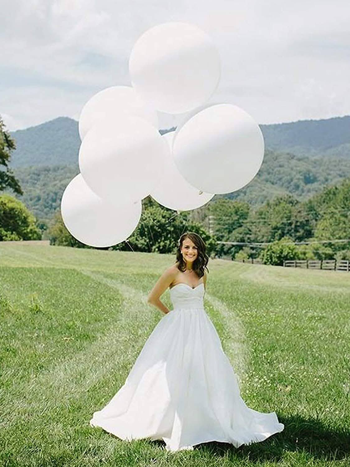 36" White Bladder Balloon - 1PC