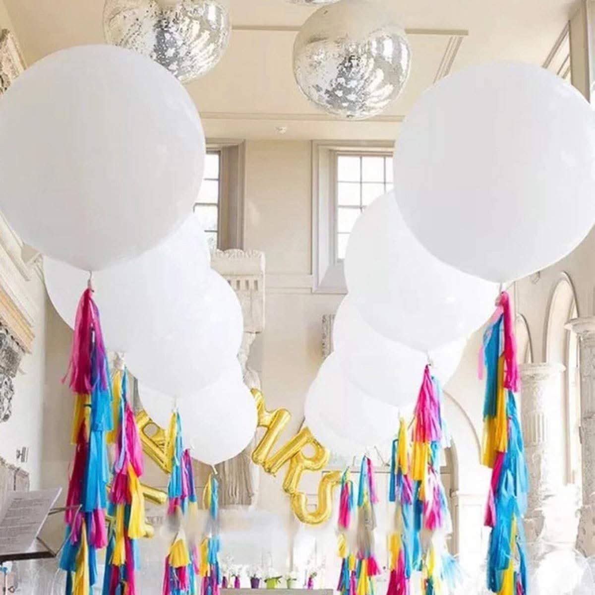 36" White Bladder Balloon - 1PC