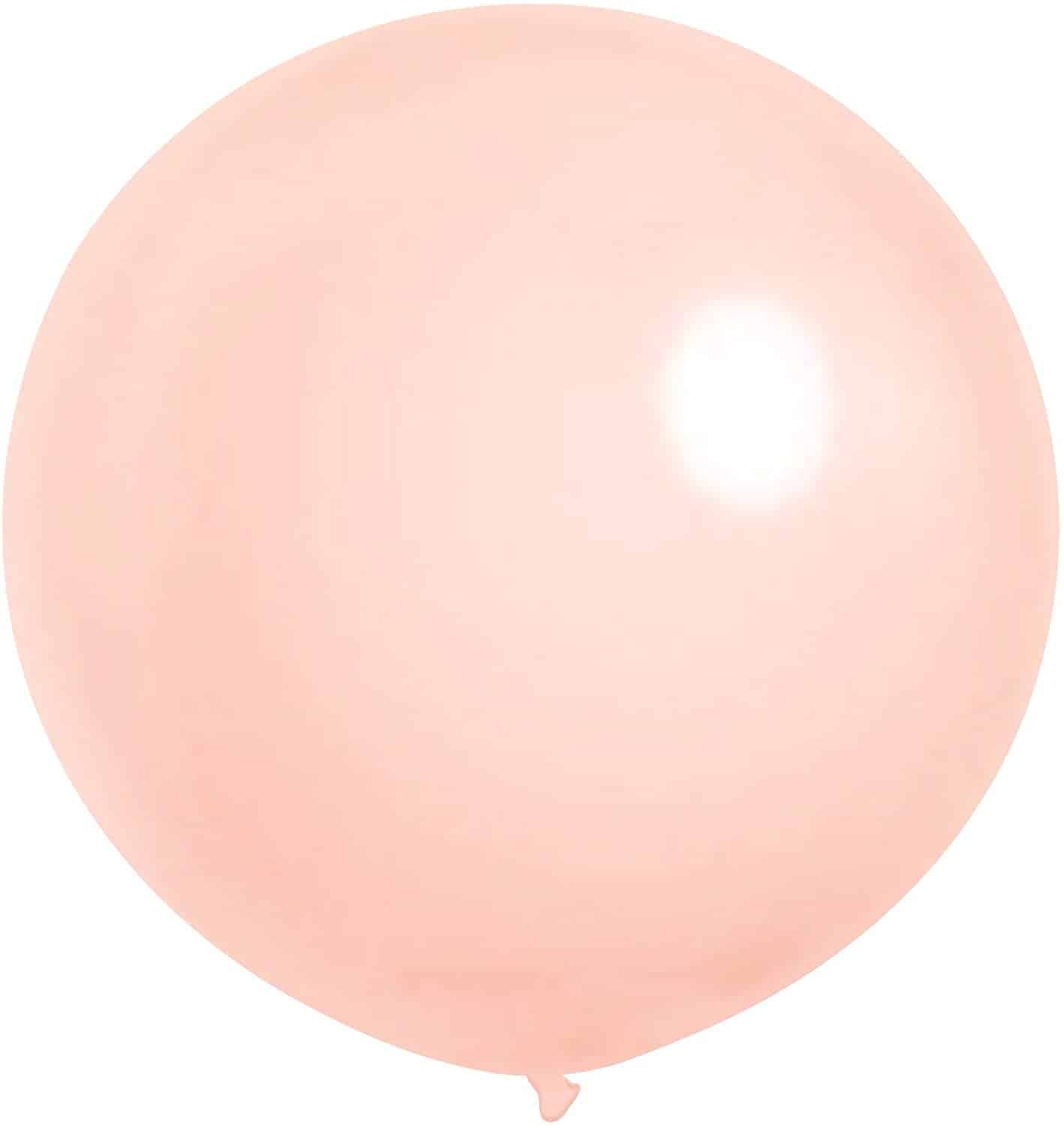 36" Macaron Peach Bladder Balloon - 1PC