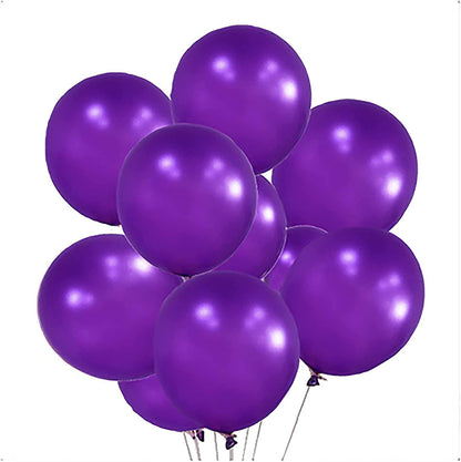 8" Purple Latex Balloon - 20ct