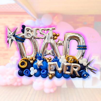 Best Dad Ever Balloon Bouquet
