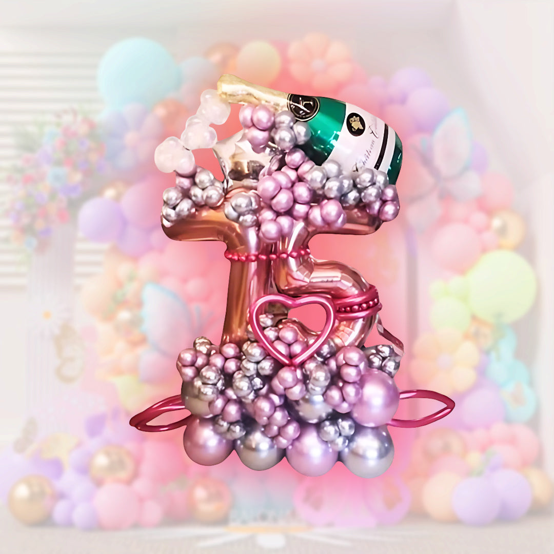 Balloon Bouquet - 75th Birthday