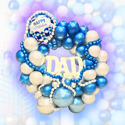 Happy Birthday D-A-D Letter Balloon Bouquet