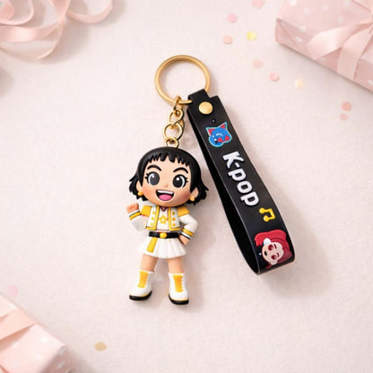 Kpop Demon Hunters Zoey Key Chain - 1PC