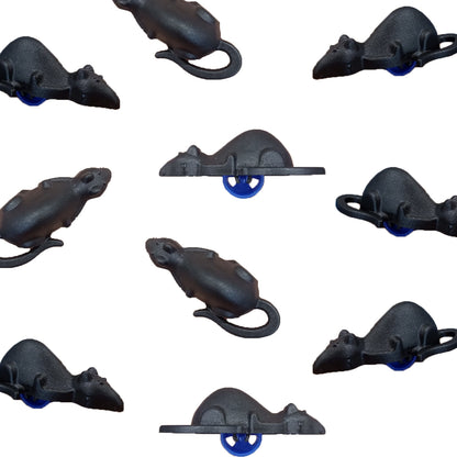 Mini Halloween Rat Toy Favors - 10PC