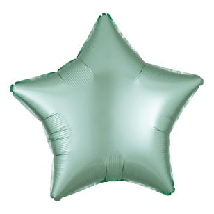 Flamingo Balloon Set with 2 Pastel Green Stars - 5