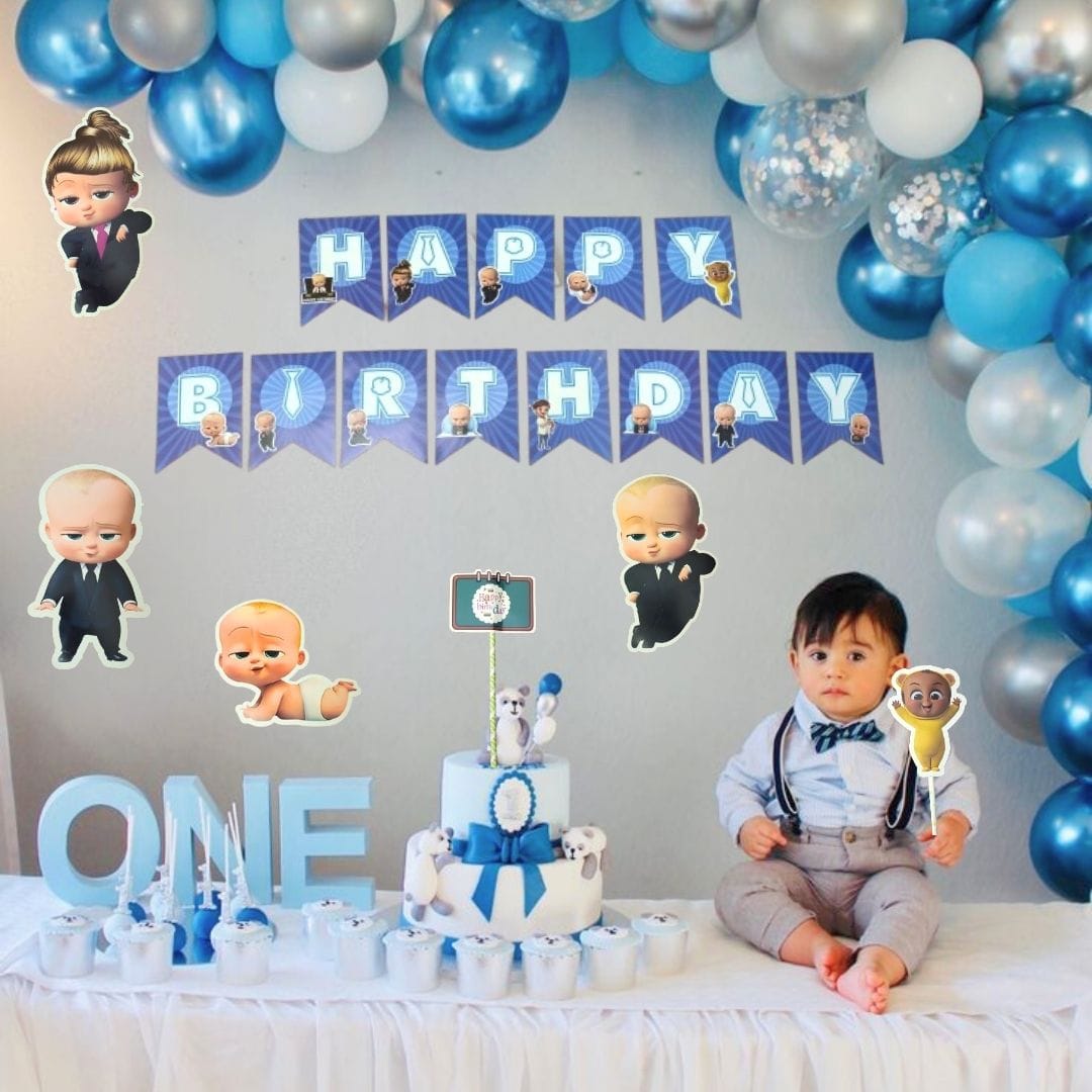 Baby Theme Boss Baby First Birthday Outfit Baby Boss Birthday