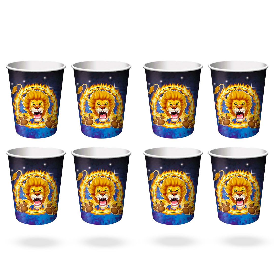 Big Top Birthday 9oz Cups - 8CT