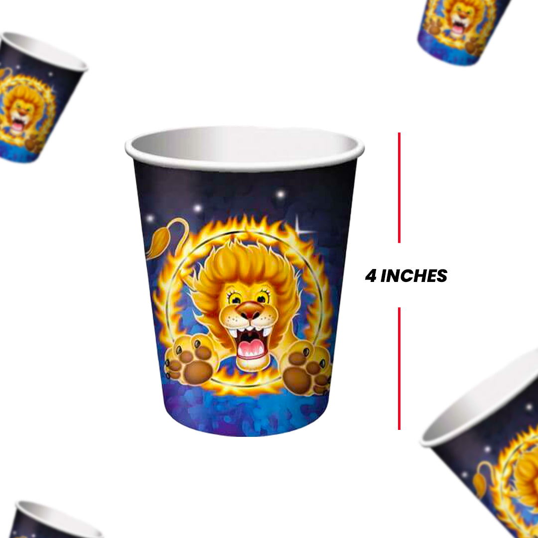 Big Top Birthday 9oz Cups - 8CT