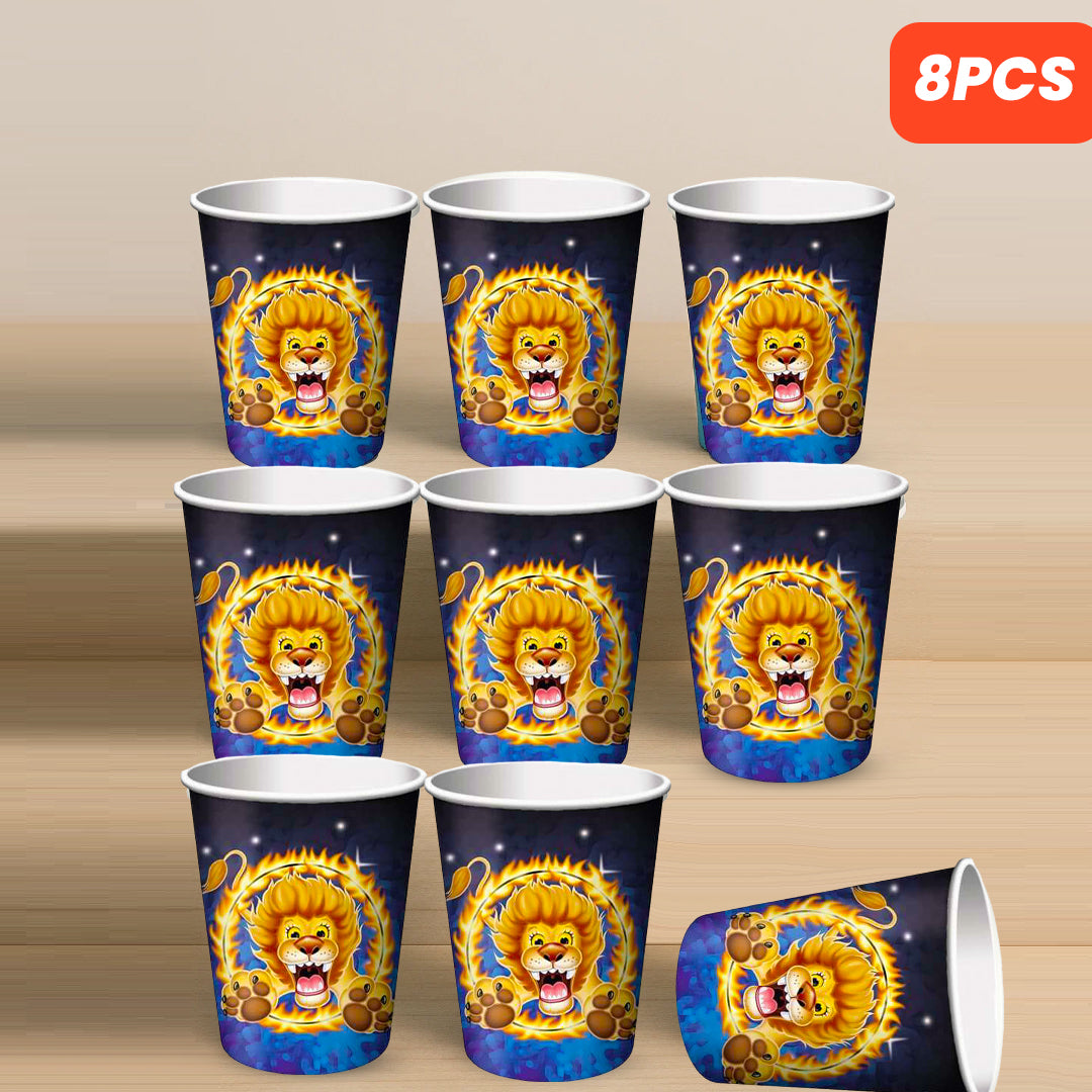 Big Top Birthday 9oz Cups - 8CT