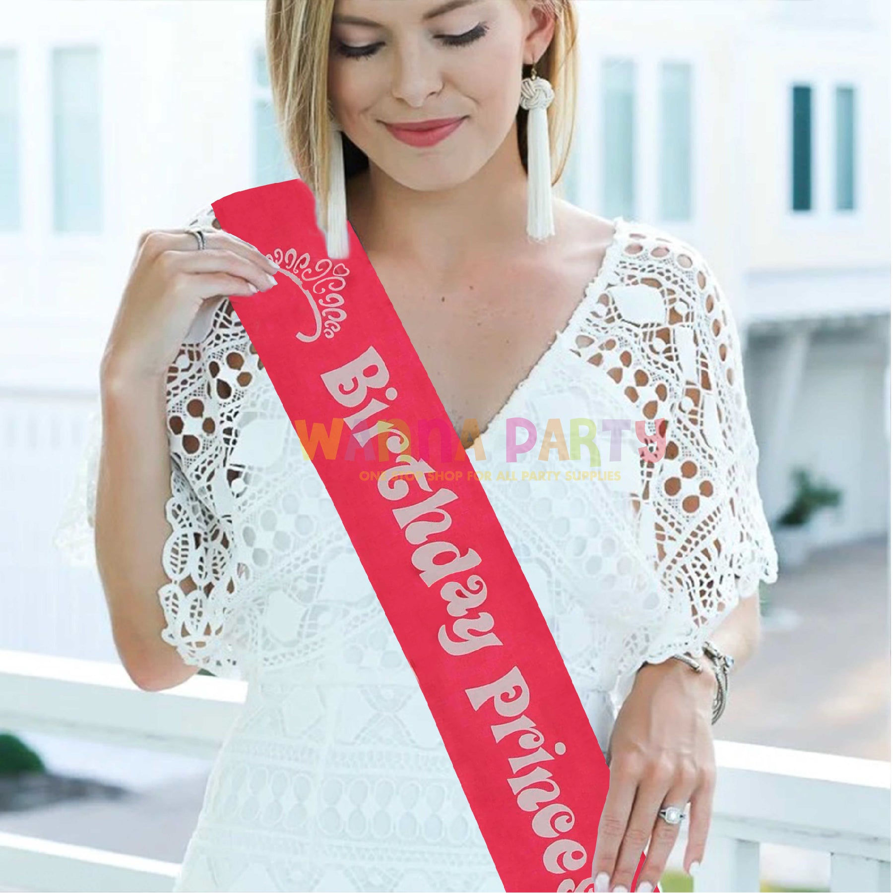 Birthday Princess Sash 84 inch