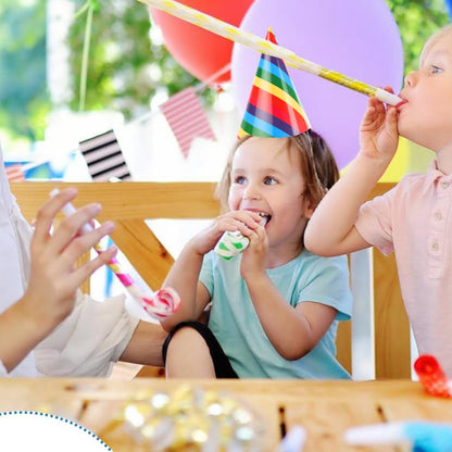 Birthday Hats & Blowouts Combo Pack - 18PC