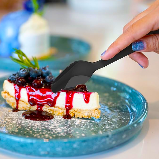 Black Shiny Spoons - 24PC