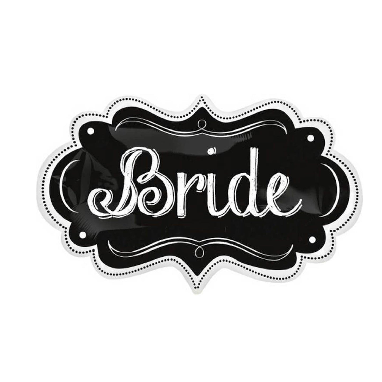 Bride Chalkboard Marquee Balloon 27" P35