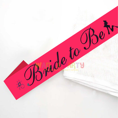 Bride To Be Light Up Sash