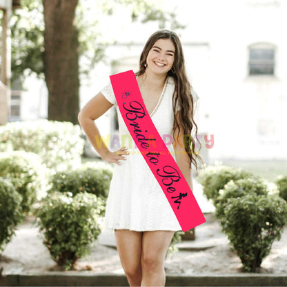 Bride To Be Light Up Sash