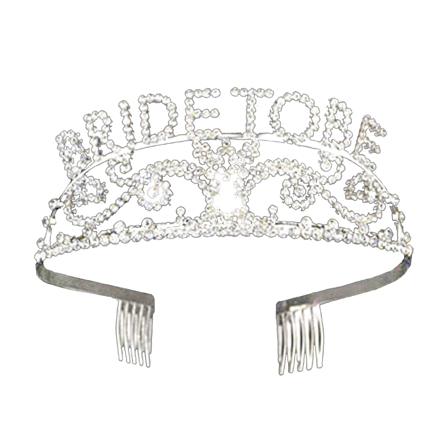 Bride To Be Metal Tiara -1PC