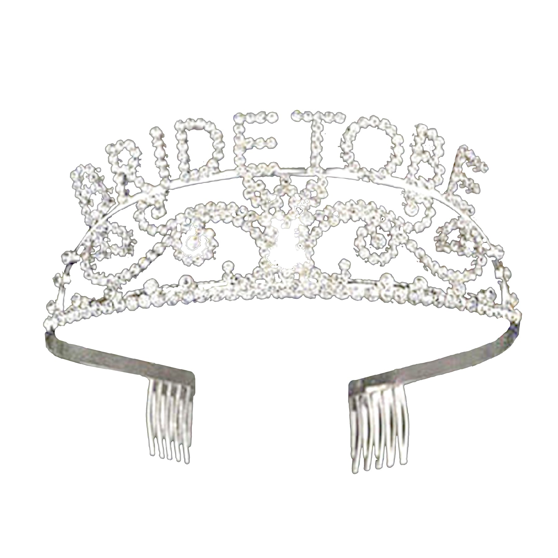 Bride To Be Metal Tiara -1PC