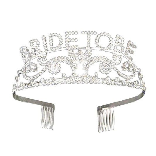 Bride To Be Metal Tiara -1PC