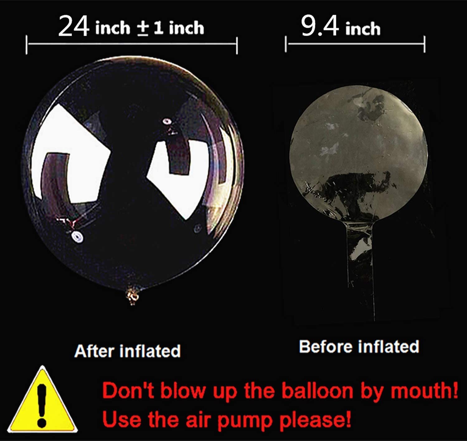 Bobo Transparent Balloon 18"