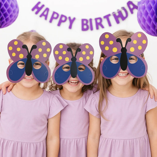 Butterfly Eye Masks - 6PC