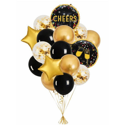 Cheers Balloon Set - Pack of 16