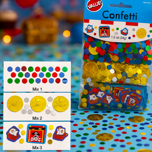 Pirate Theme Confetti for Cake Table/Center Table or Dining Table Spread