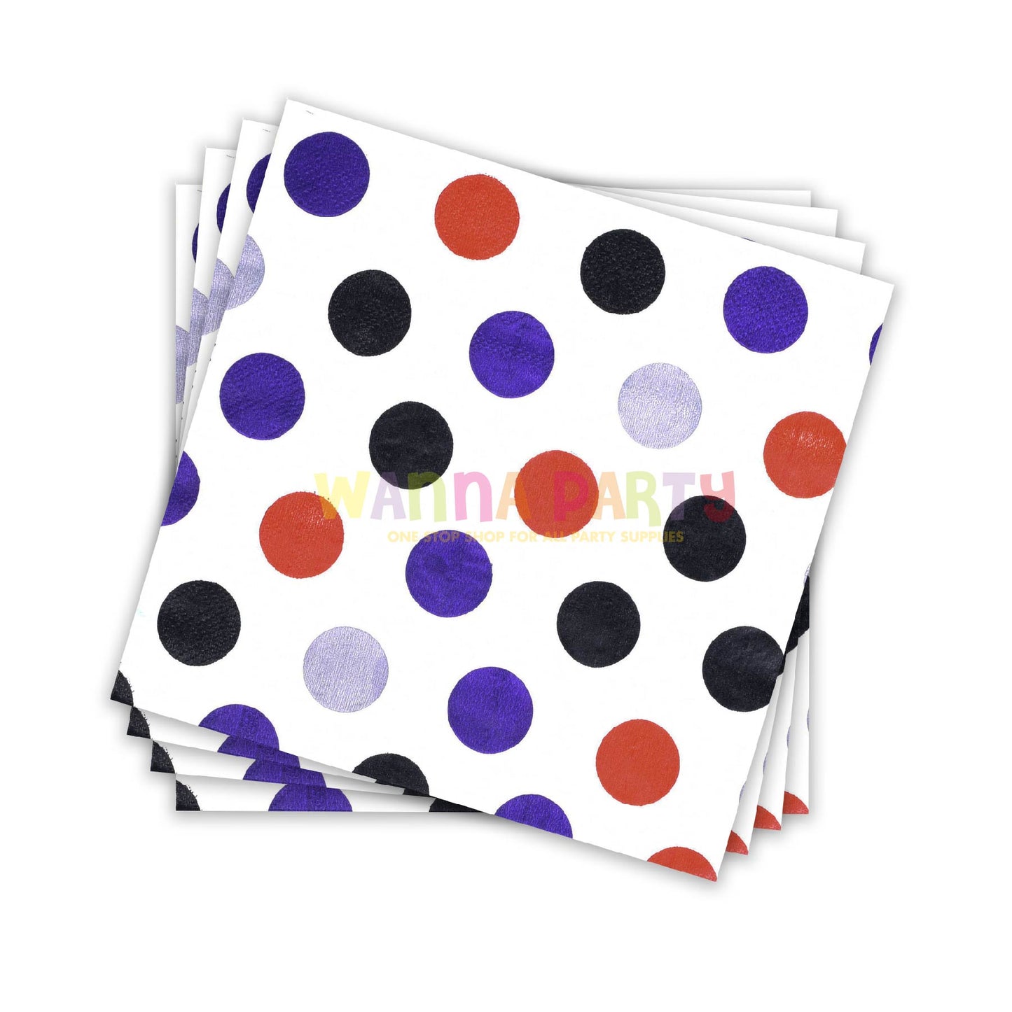 Cabana Dot Paper Napkins - 20PC