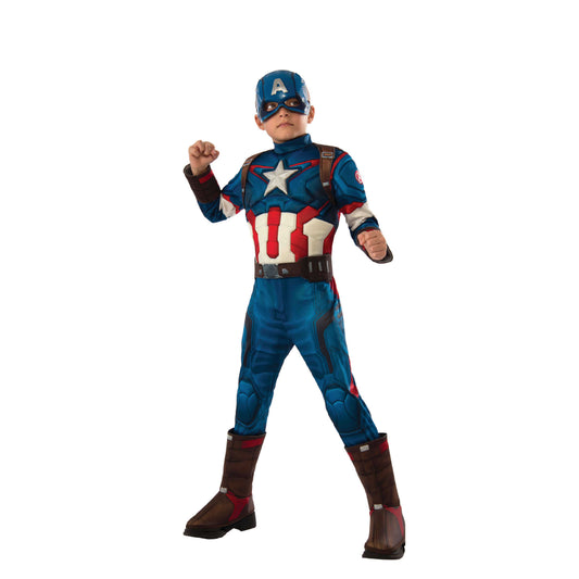 Captain America Deluxe Muscle Chest Costume