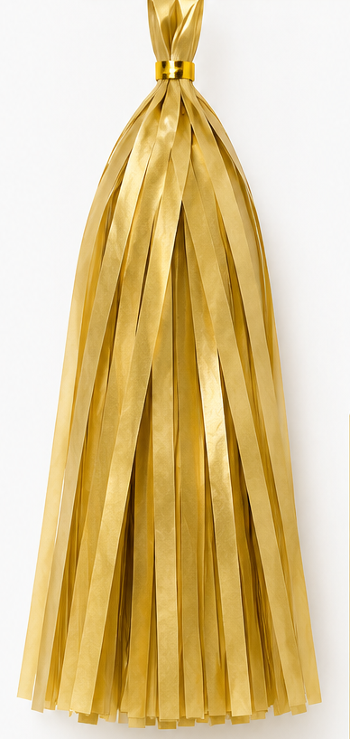 Golden Tassle Garland  - 5PC