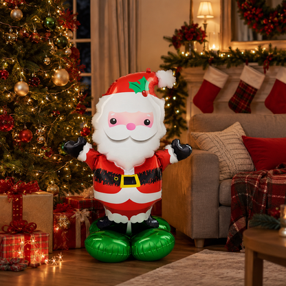 Large Santa Shape Balloon – Christmas Party Decoration