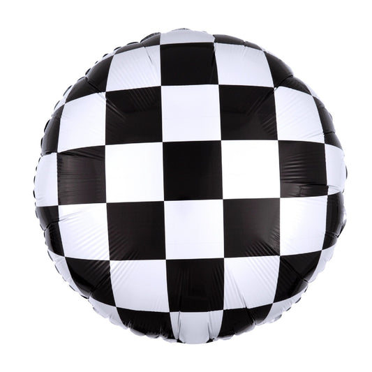 Checkerboard Balloon 18 Inch