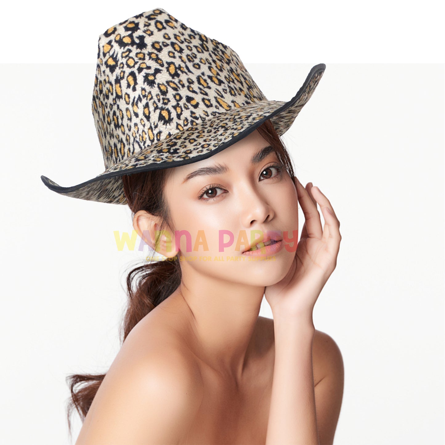 Cheetah Print Cowboy Hats