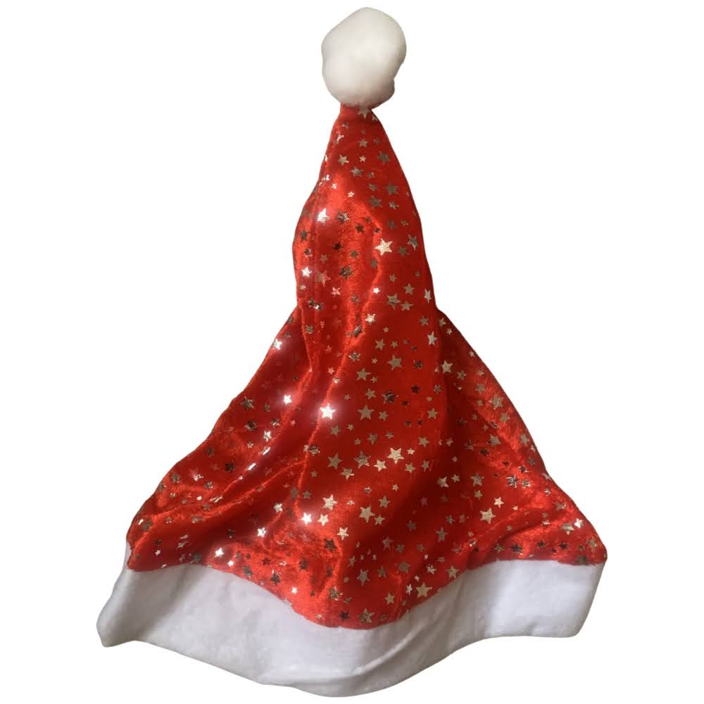 Christmas Star Print Hat