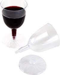 Wine Glasses Clear - 6PC - 165ML