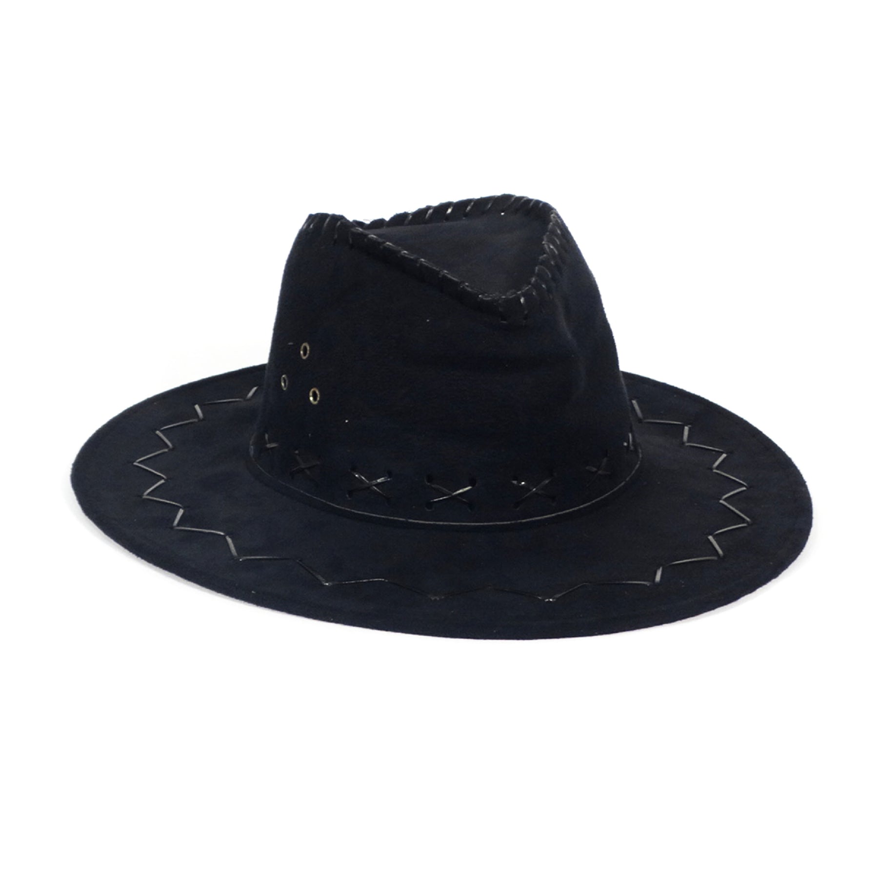 Cowboy Hat Velvet Black